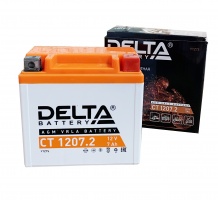 Мото аккумулятор 7 VRLA DELTA  CT-1207.2