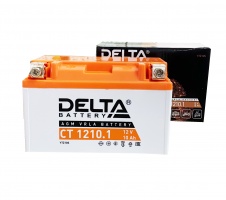 Мото аккумулятор 10 VRLA DELTA  CT-12010.1