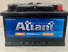 Аккумулятор ATLANT 74 А/ч